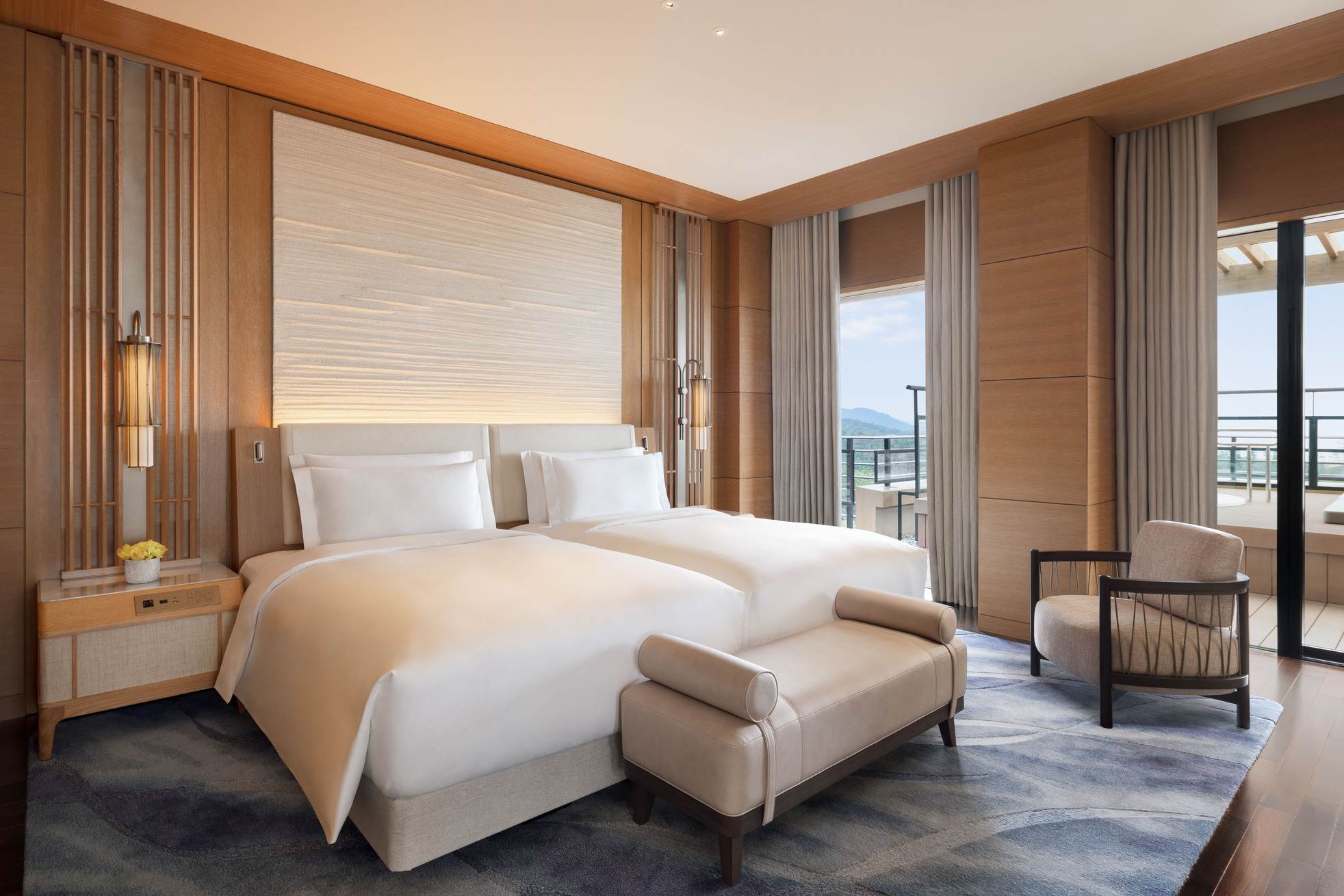 ザ・リッツ・カールトンスイート寝室
