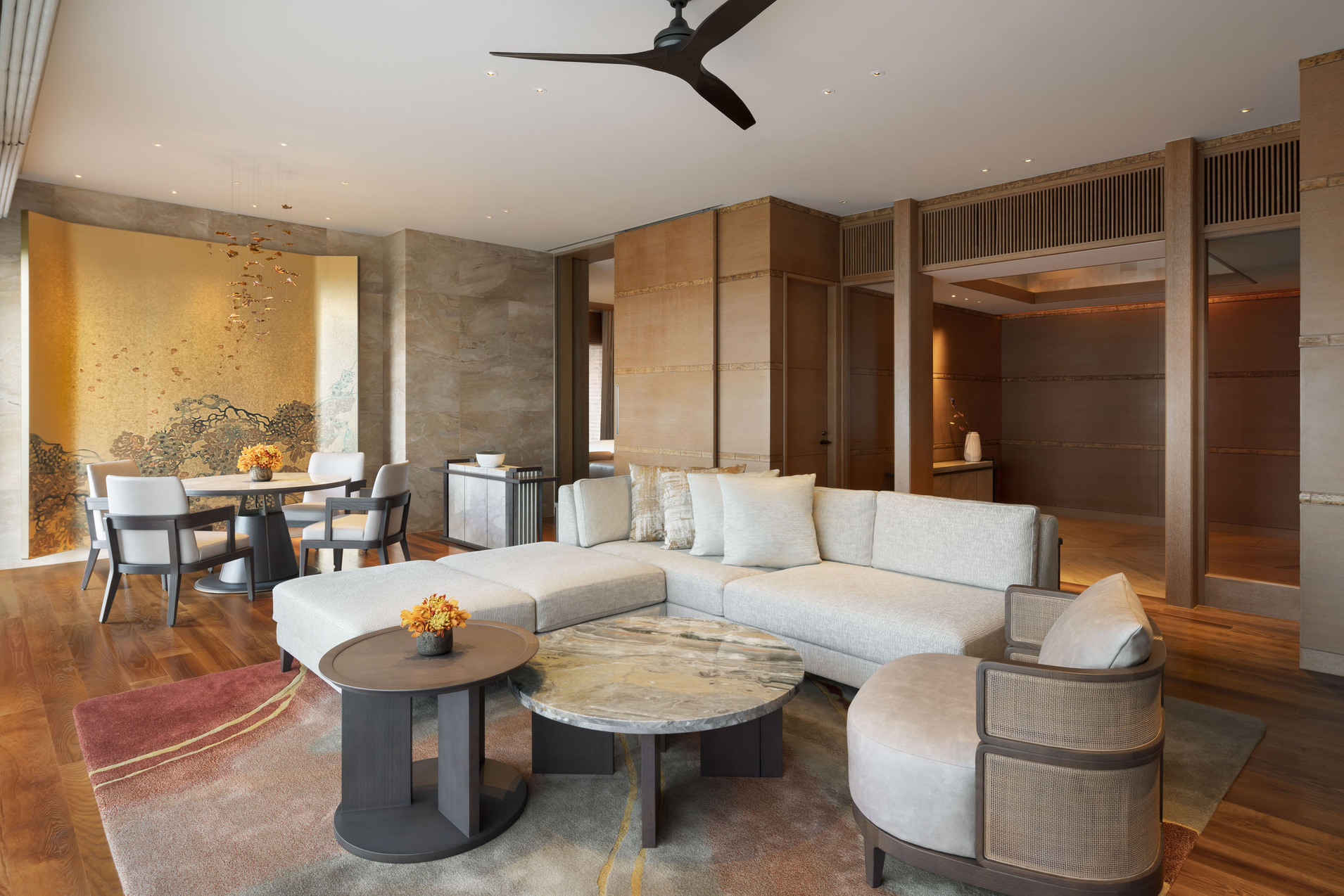 プレジデンシャルスイートリビング 