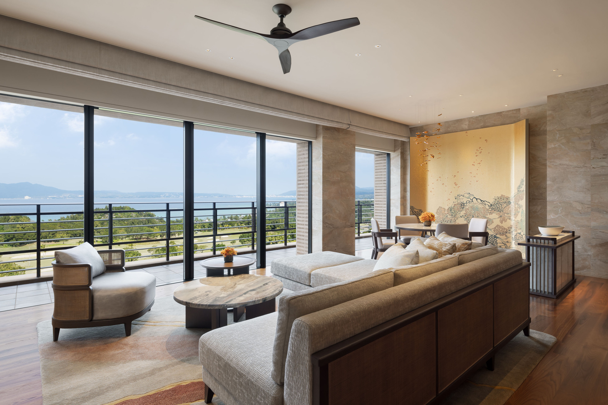 プレジデンシャルスイートリビング