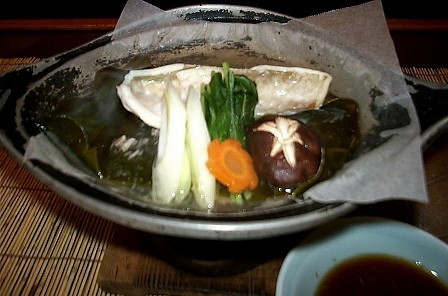 かわはぎ酒蒸し