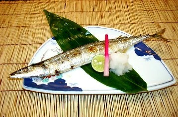 秋刀魚の塩焼き