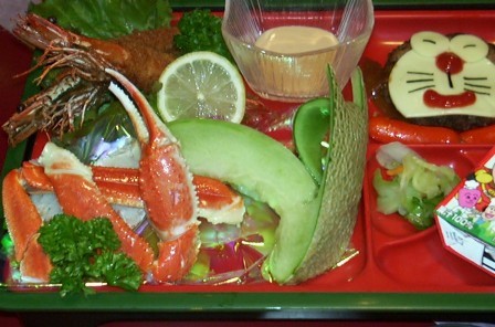 幼児の夕食例