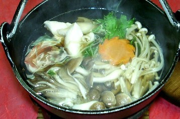 季節のきのこ鍋