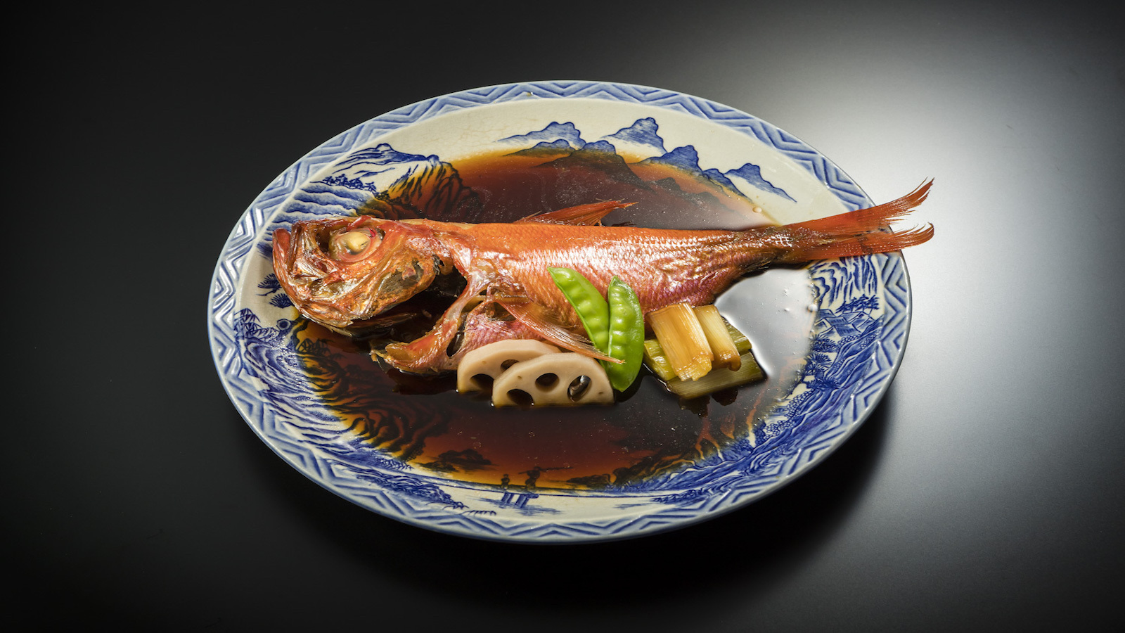 【別注料理】当館自慢の金目鯛〜１尾丸ごとの姿煮