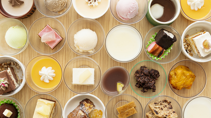 【レストラン夢の国】デザートビュッフェ夕食イメージ