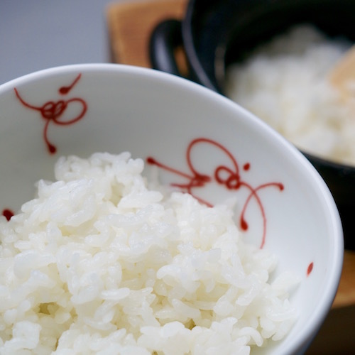 【食事】北海道米北斗産ふっくりんこ釜炊き