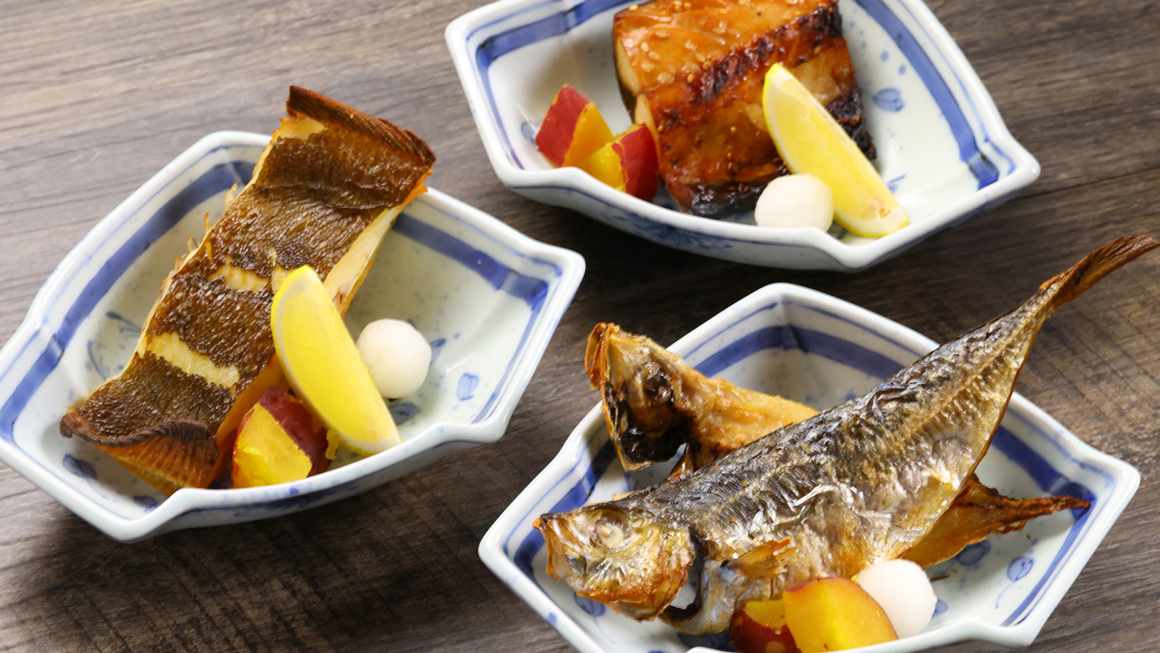 【ご朝食】選べる焼き魚（イメージ）