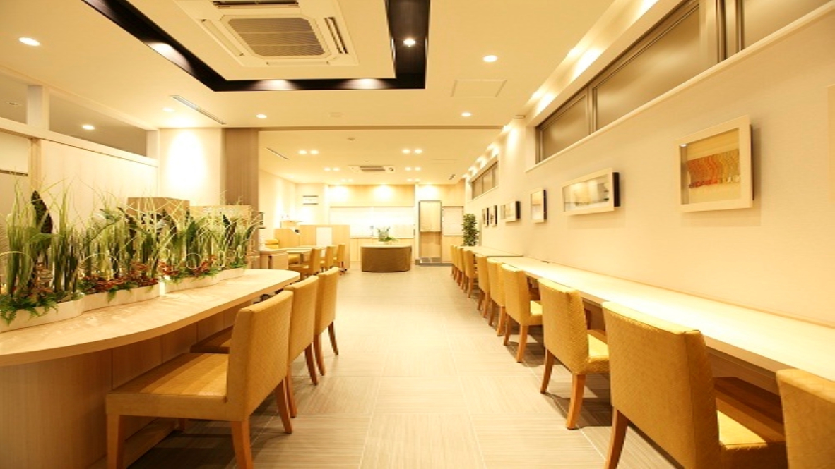 朝食レストラン1階-HATAGO- 座席数20席