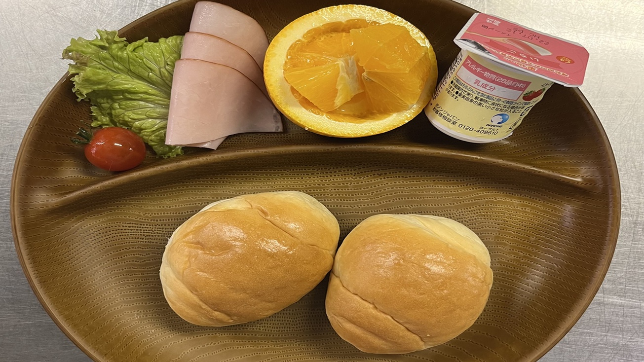 *【選べる軽朝食お子様洋食（イメージ）】お出かけ前に朝ごはんを食べて行ってらっしゃい！