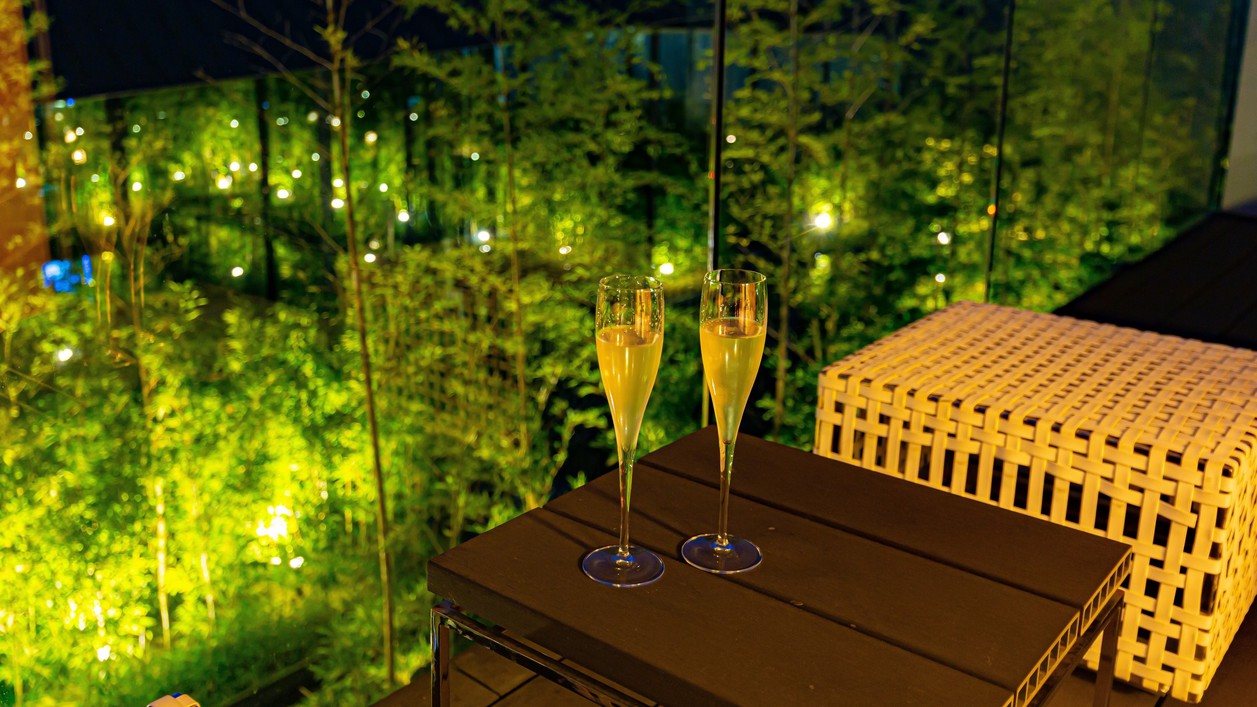 本館・客室テラスからの外観