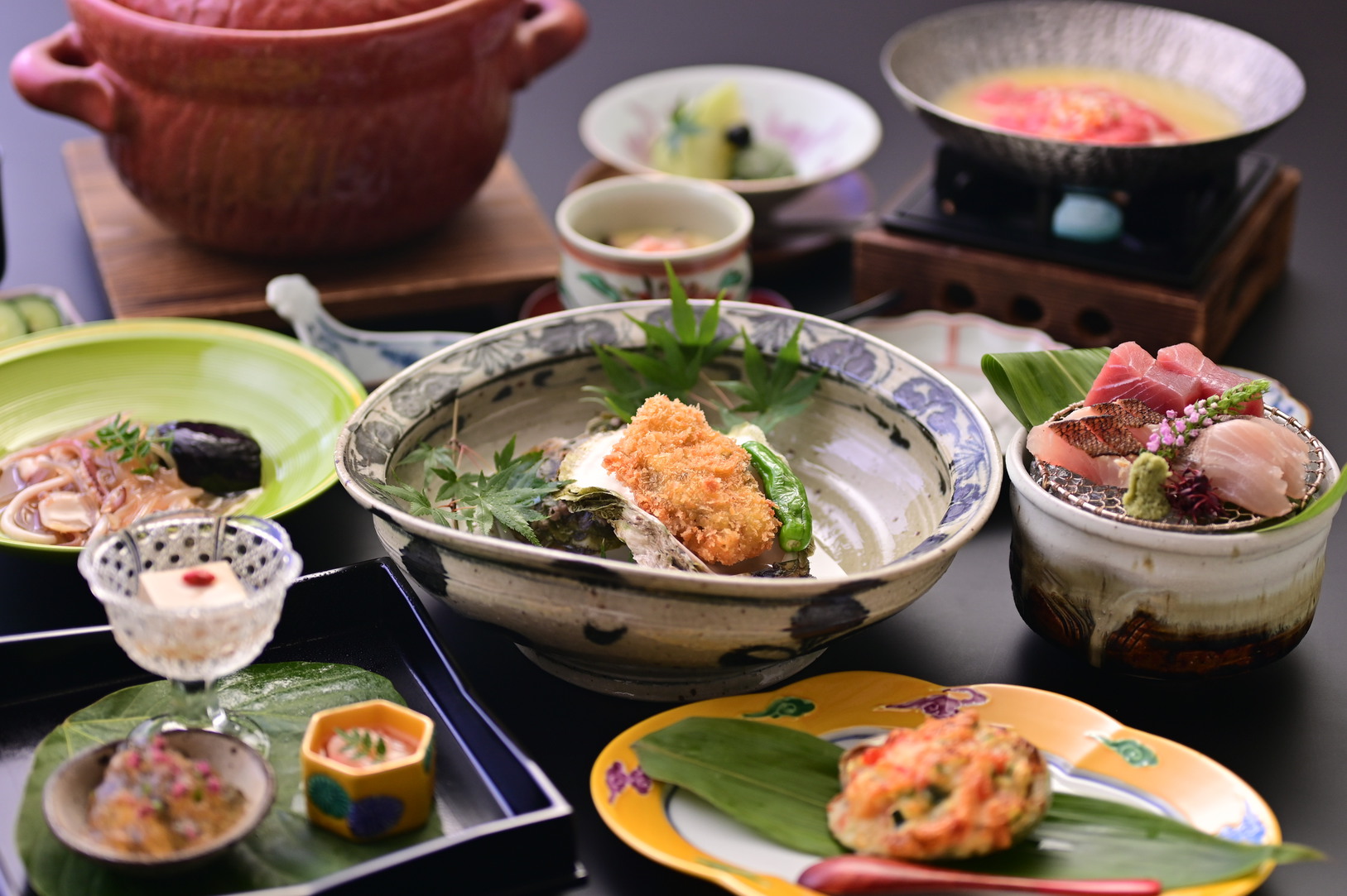 【プレミアム】季節のとっとり尽くし海席プラン※お料理一例