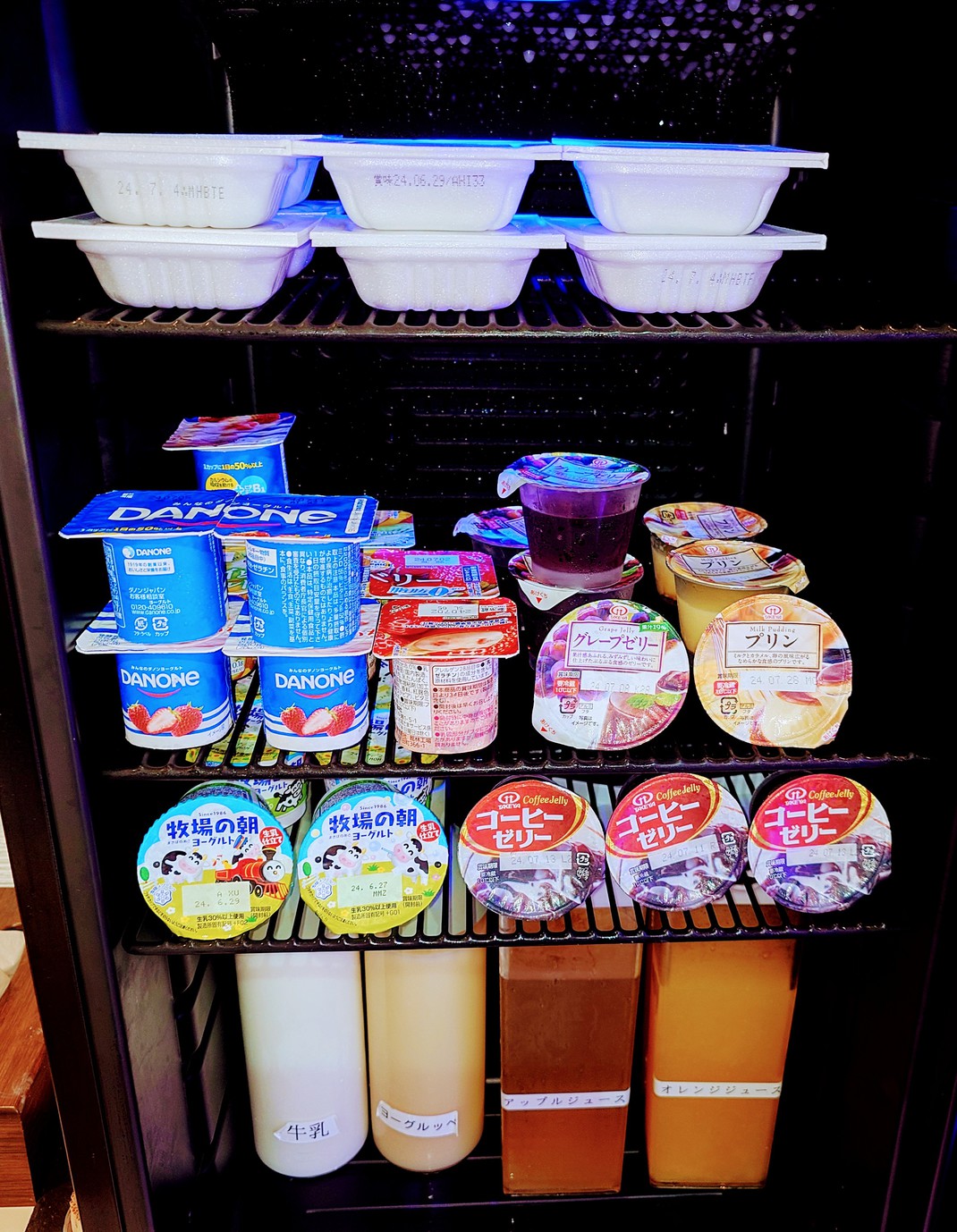 朝食のサービス品