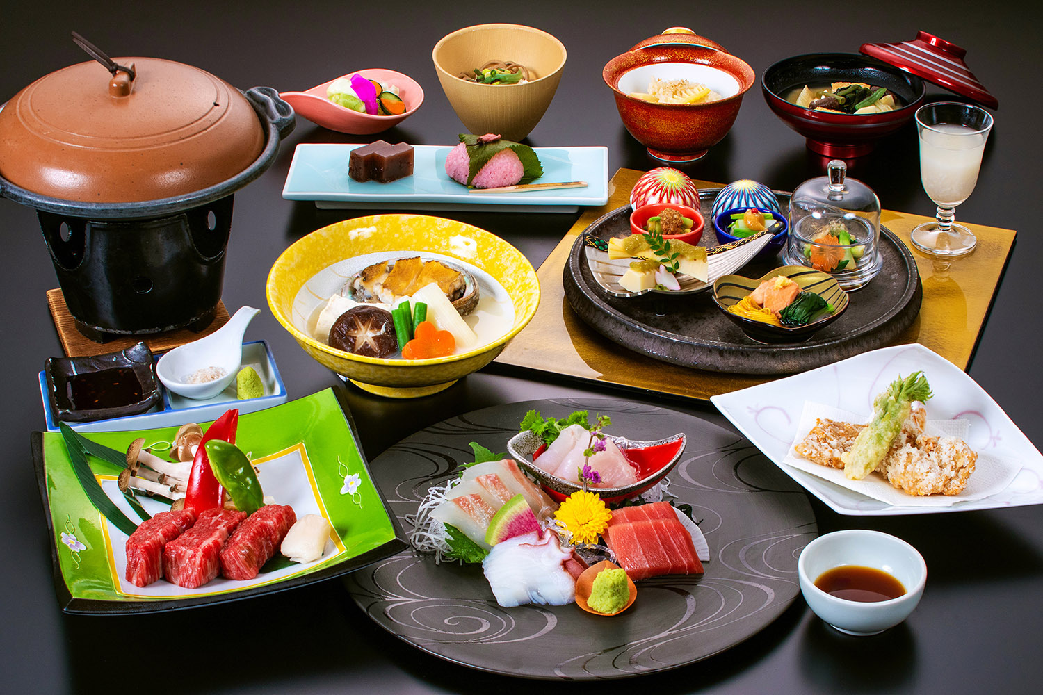 【季節の会席料理】（2025年5月末迄）