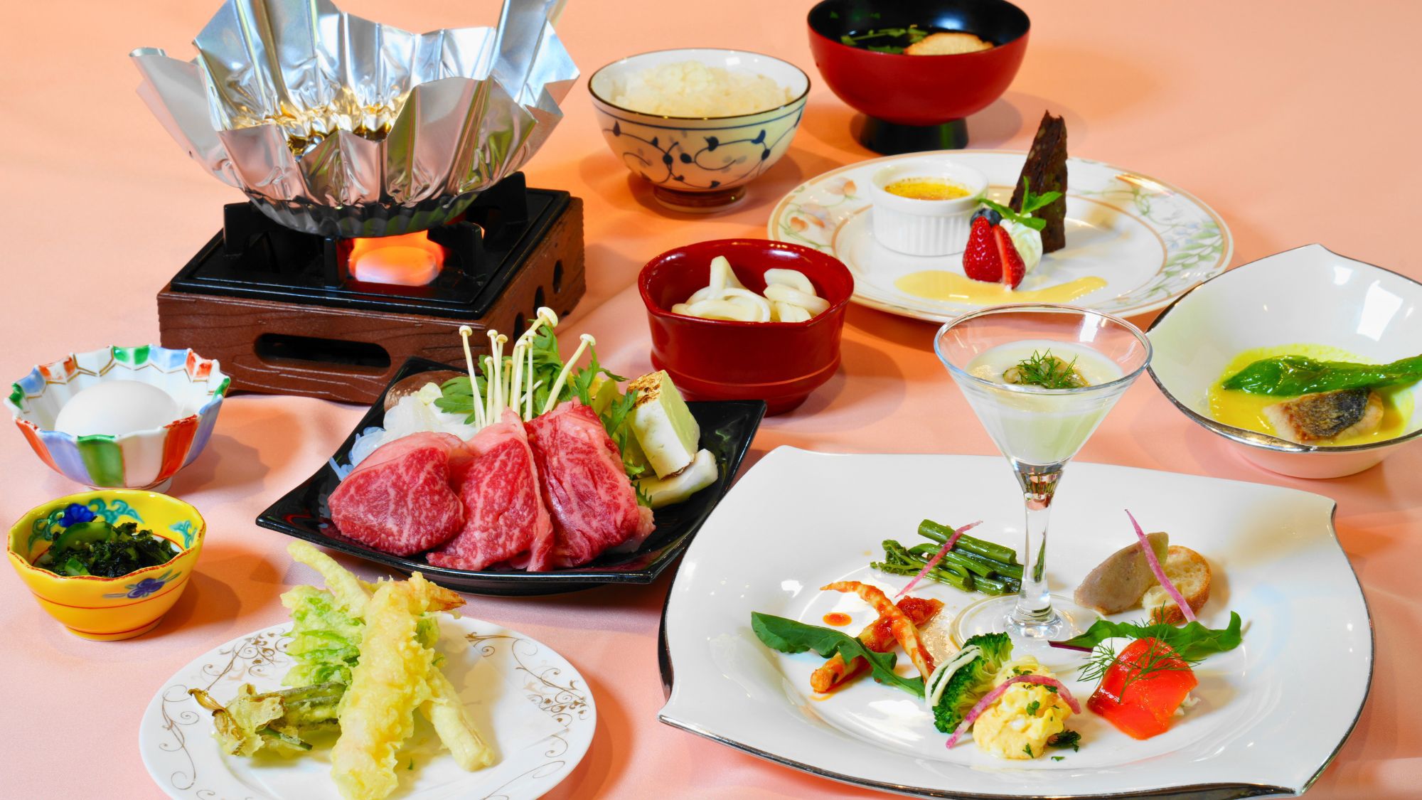 【和洋会席御膳】2025年夏メニューの一例