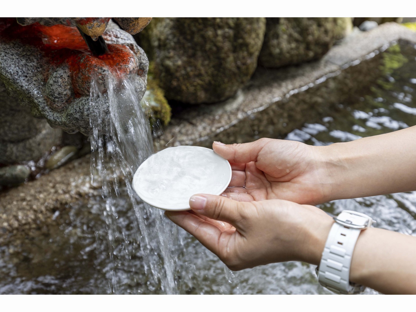 延命水と言われる那智の滝の水