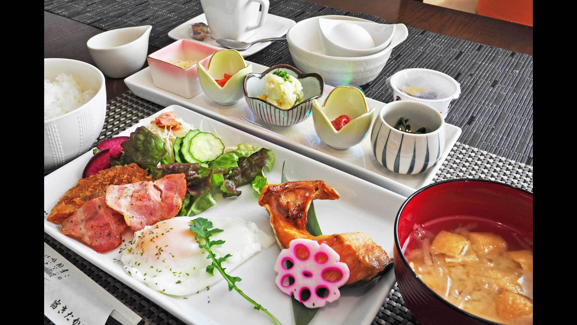 【朝食一例】一日の始まりは美味しい朝食から♪