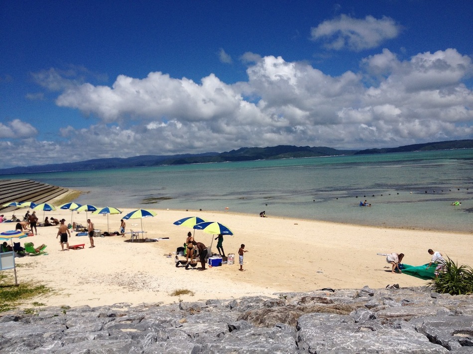 古宇利大橋下ビーチ