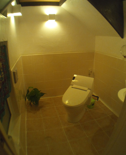 一階トイレの入り口から