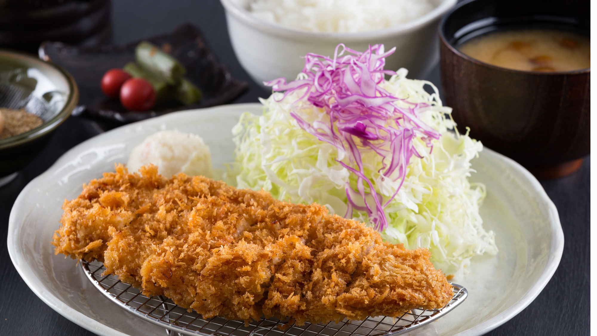 【ランチ】こな雪とんとんのロースかつ定食