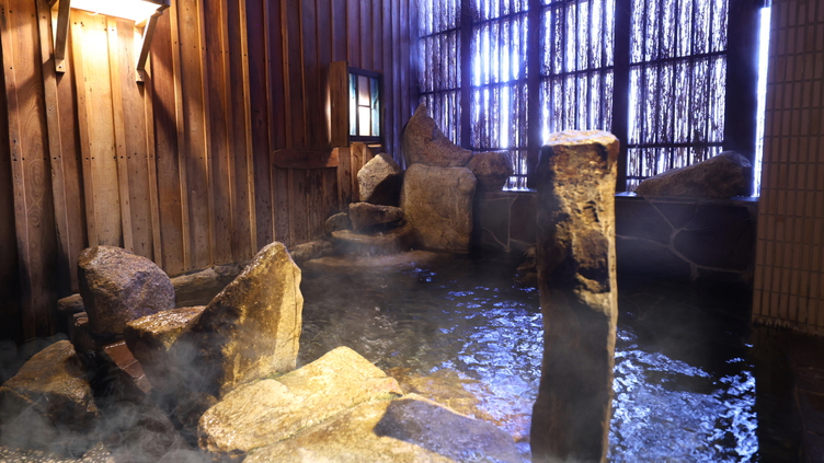 男性大浴場(外湯)湯温41〜42℃