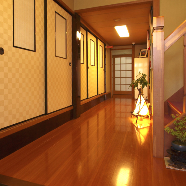 「いらっしゃいませ」玄関ロビーです