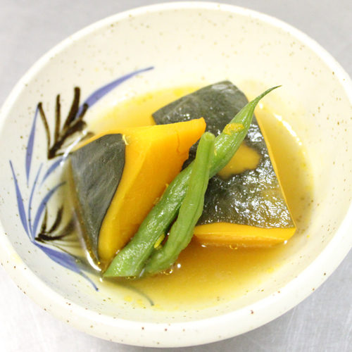 【夕食一例】かぼちゃの煮物