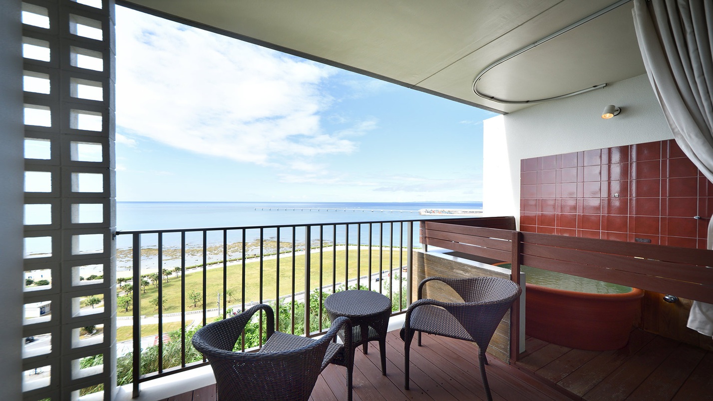 按司ツイン(オーシャンビュービュー・源泉かけ流し露天風呂)