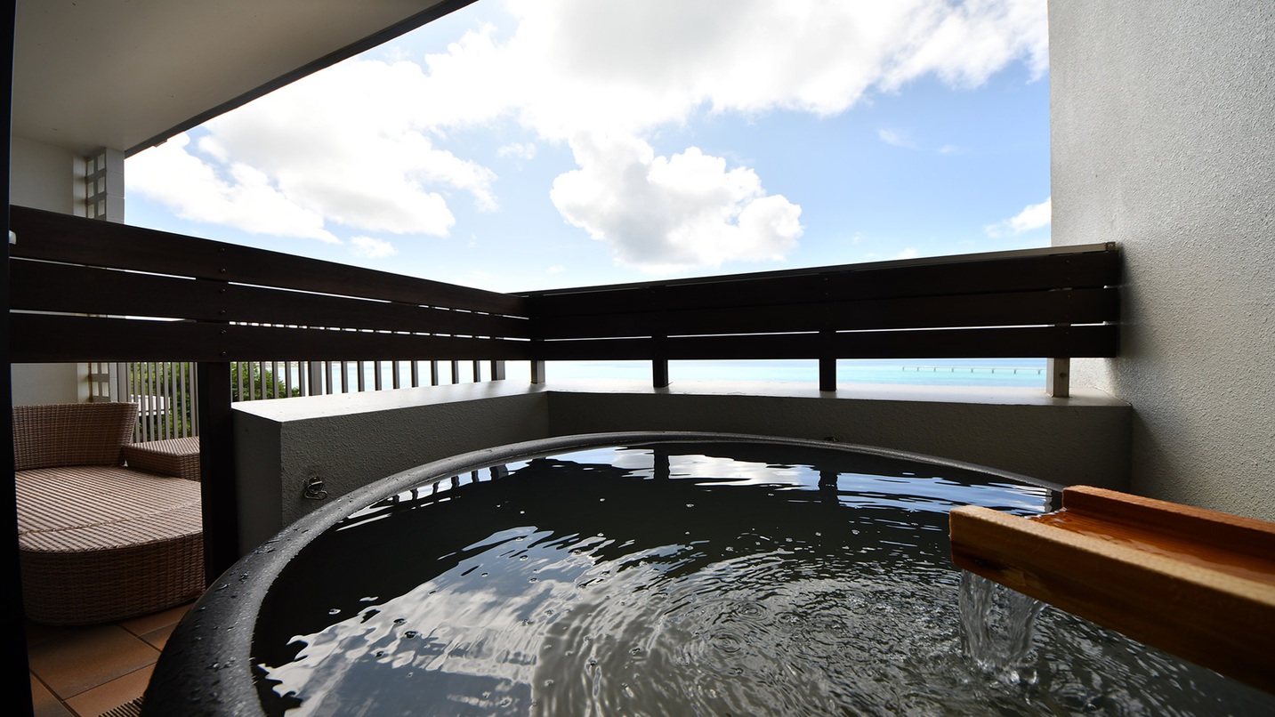 瀬長デラックス和洋室（オーシャンビュー・源泉かけ流し露天風呂）