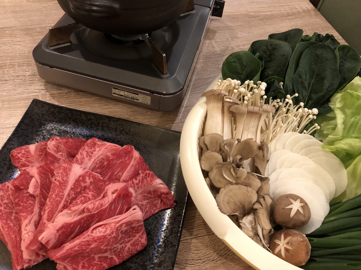 近江牛の牛しゃぶ鍋