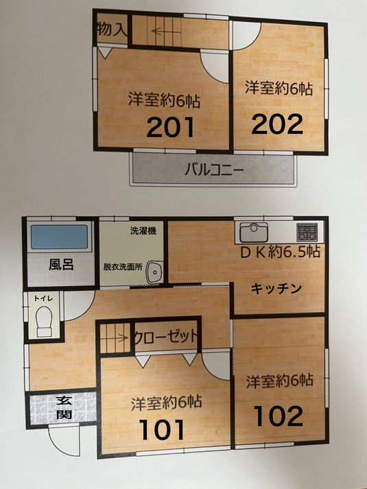 別館 間取り図