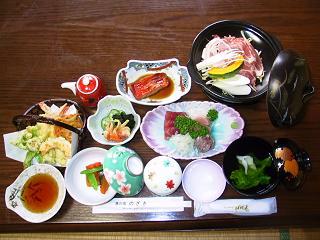 標準のお料理一例