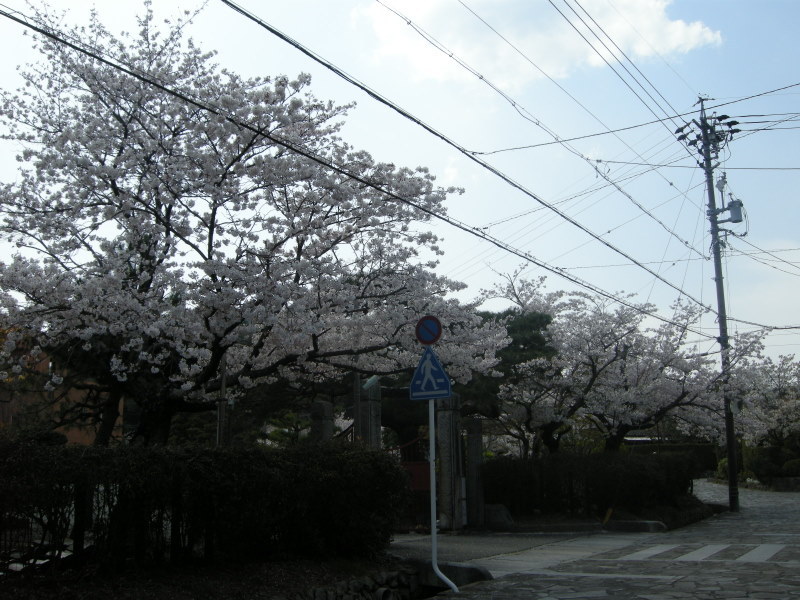 ここは旧名同心町、角を右折し