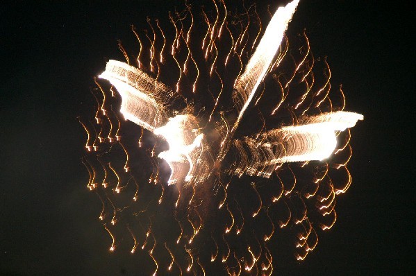 冬花火、乱れうち。