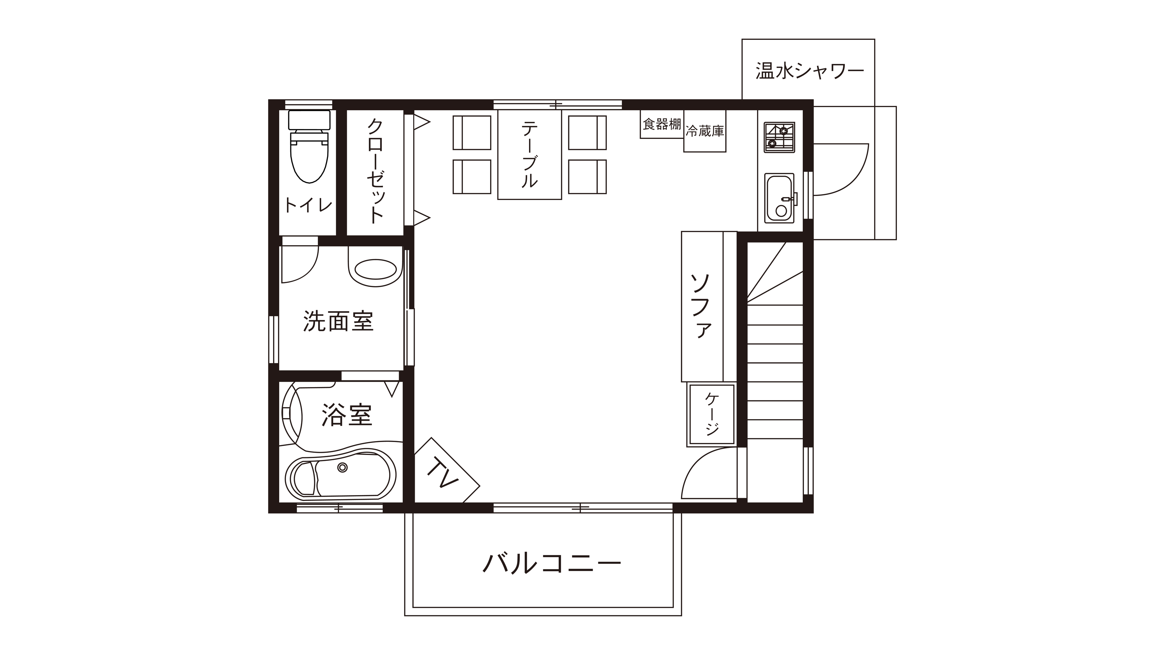 ペット館〈2F客室〉
