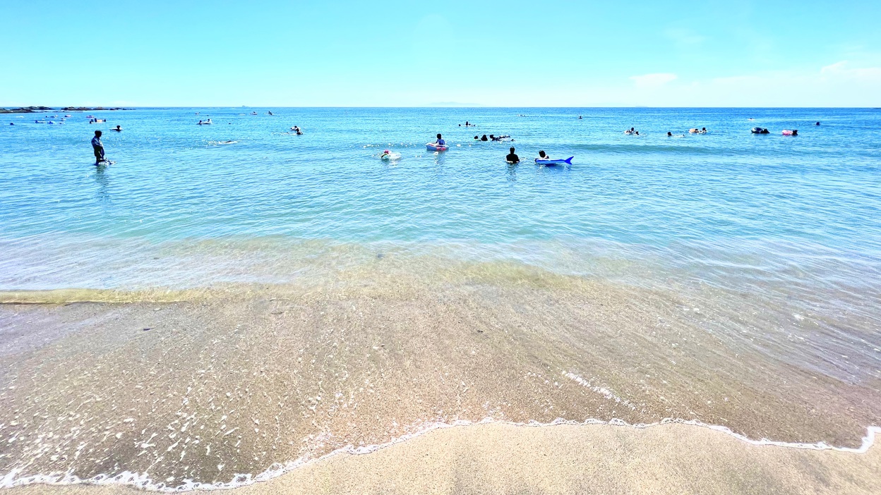 夏の根本海水浴場♪