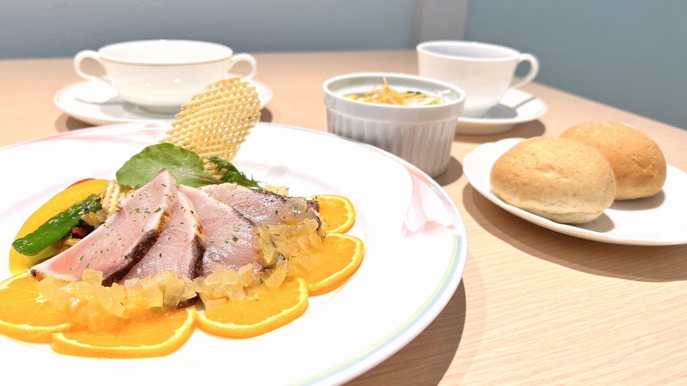 ひけた鰤のグリルみかんソース※ランチメニューイメージ