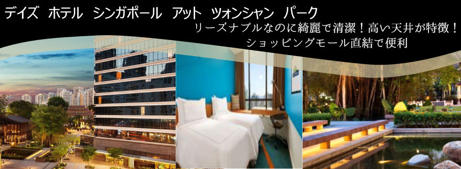  デイズ　ホテル　シンガポール　アット　ツォンシャン

　パーク(DAYS　HOTEL　SINGAPORE　AT　ZHONGSHAN　PARK)