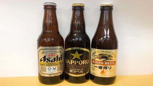 瓶ビール付き