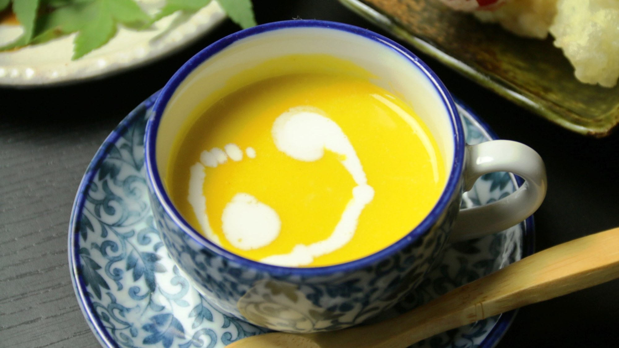 夕食_すくなかぼちゃのスープ