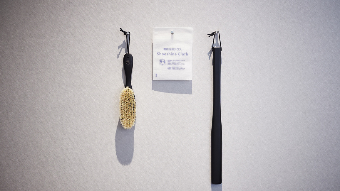 【備品】靴ベラ・洋服ブラシ