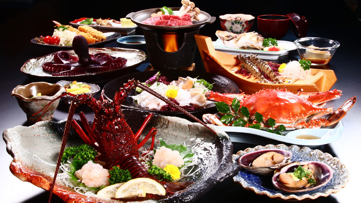 グレードアップ 旨味がたっぷり詰まった日間賀島の料理を存分にお楽しみください。