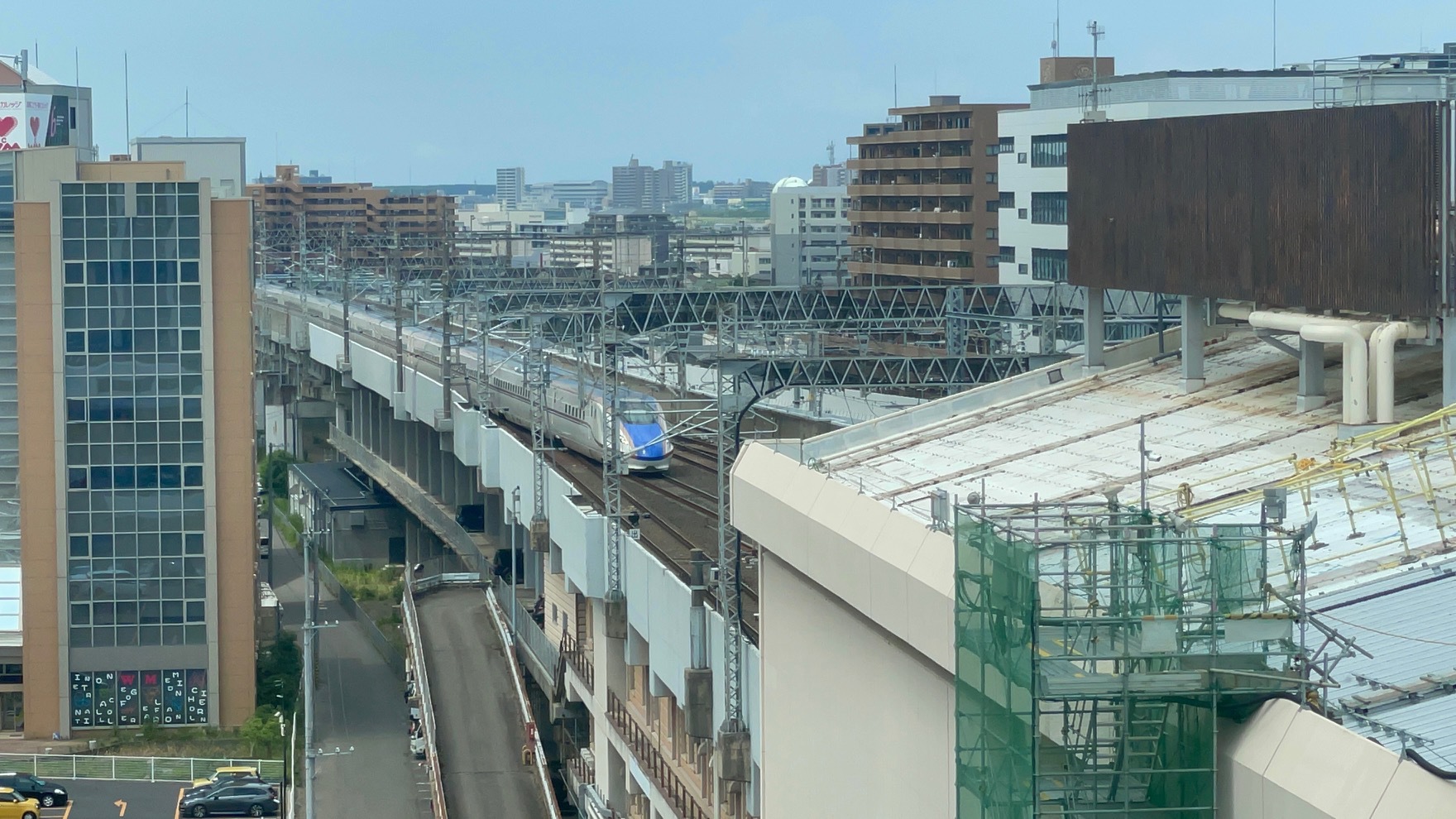 部屋から新幹線(スーペリアタイプ)