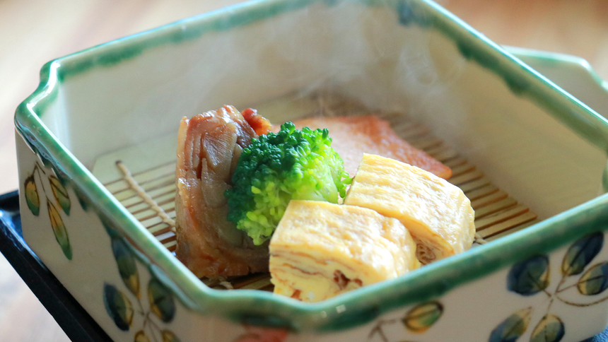 【朝食】体も温まる蒸し物