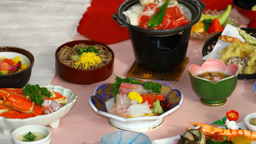 *【豪華プレミア会席コース】料理内容の質がアップ！！お腹いっぱい、安来の味を楽しみたい方に…;