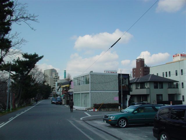 堤防沿い