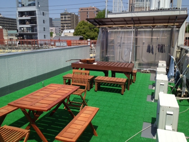屋上の写真