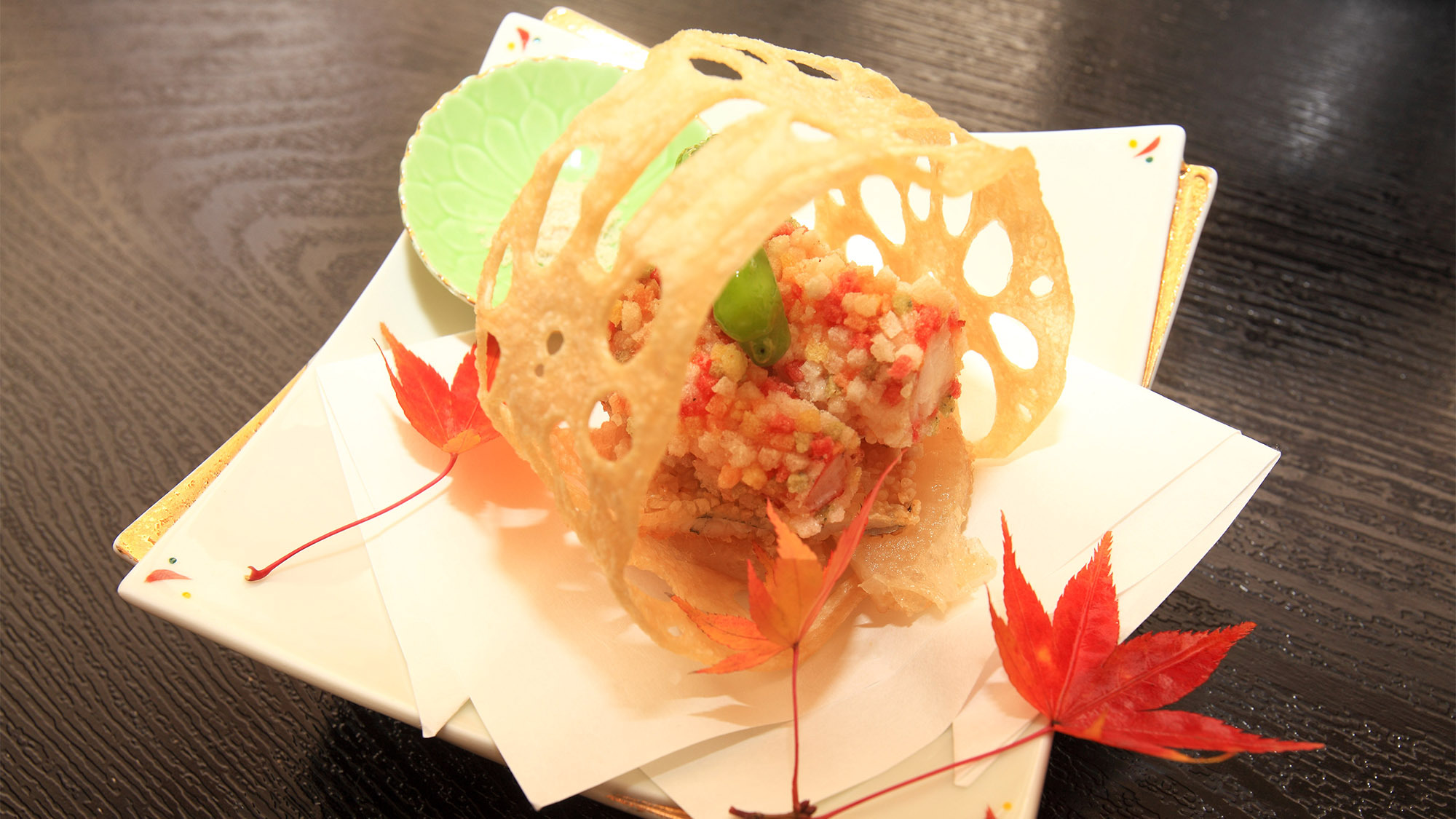 ・「天ぷら」季節の味覚を揚げたての天ぷらでお楽しみください