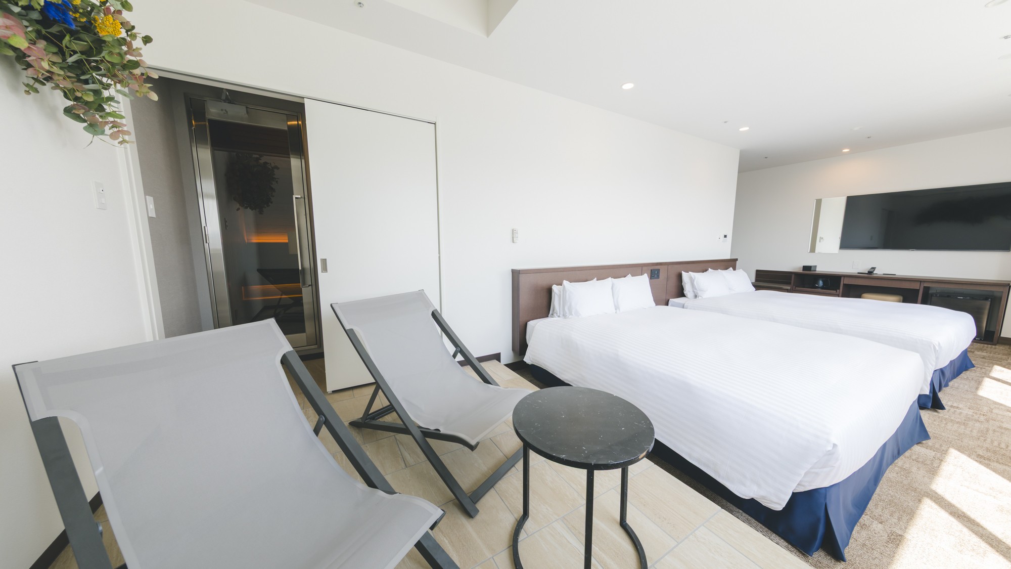 新館SPAタワー-サウナ付きクイーンルーム-47㎡