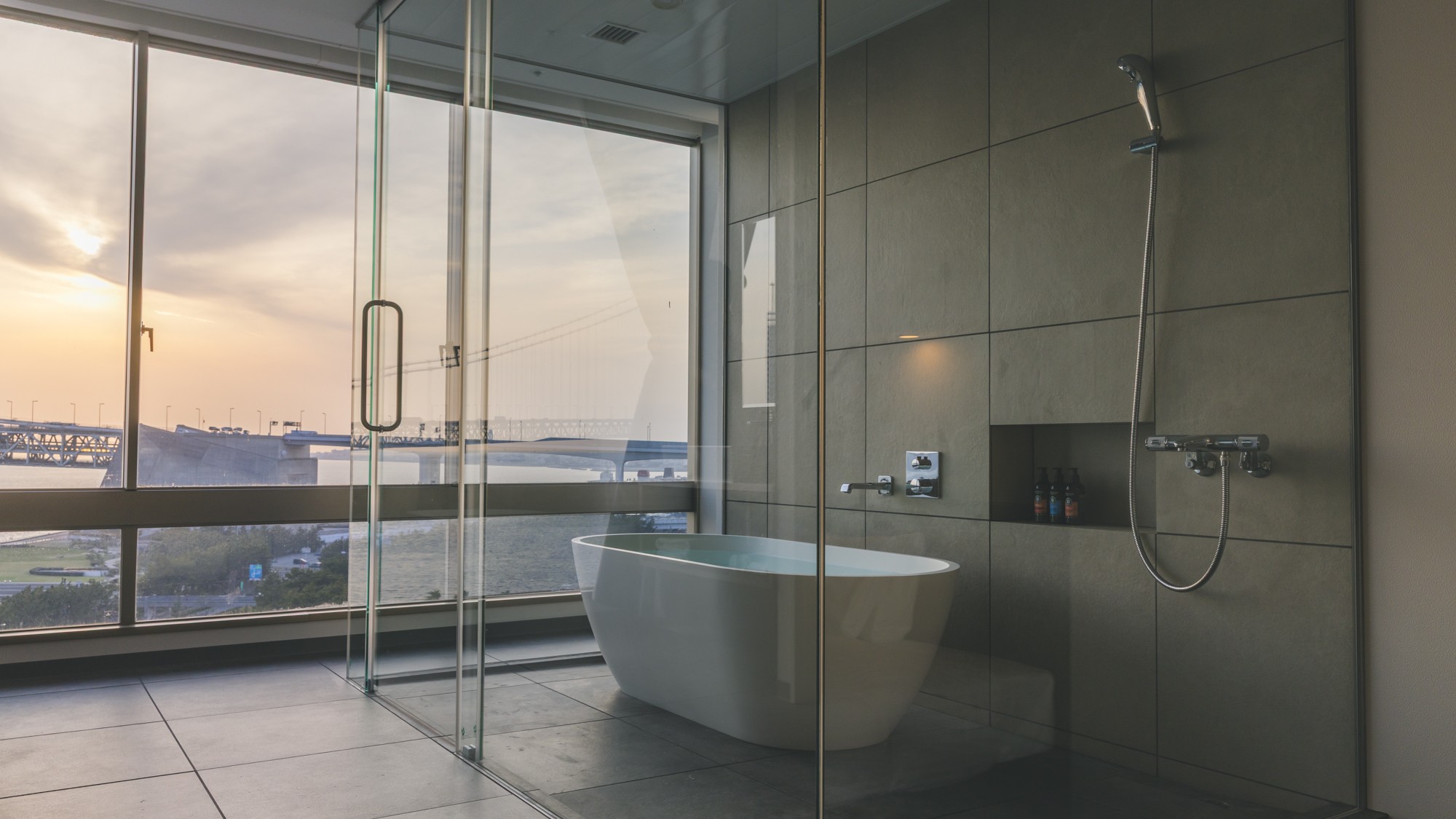 新館SPAタワー-最上階ビューバスDXツイン-35㎡