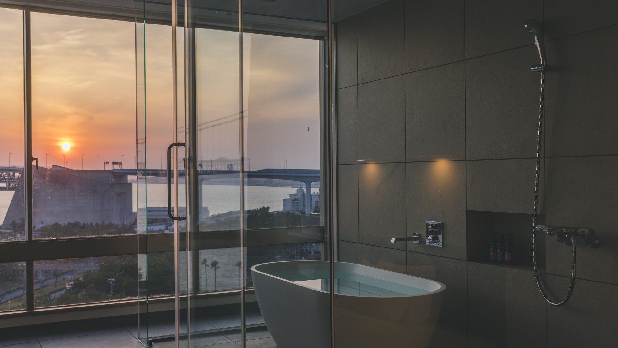 新館SPAタワー-最上階ビューバスDXツイン-35㎡